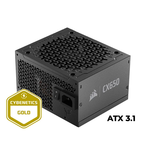 Corsair CX650 650W ATX 3.1 Cybenetics Gold